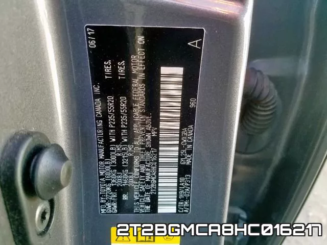 2T2BGMCA8HC016217