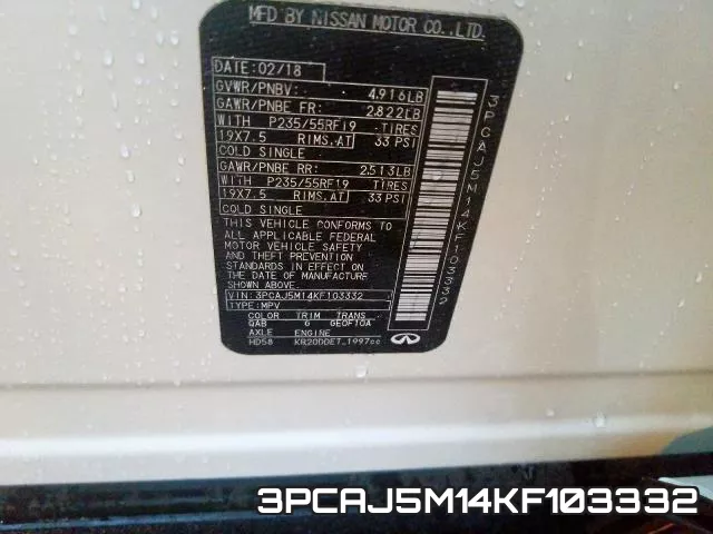 3PCAJ5M14KF103332