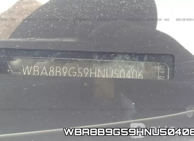 WBA8B9G59HNU50406