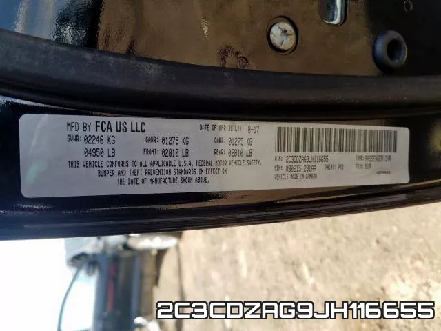 2C3CDZAG9JH116655