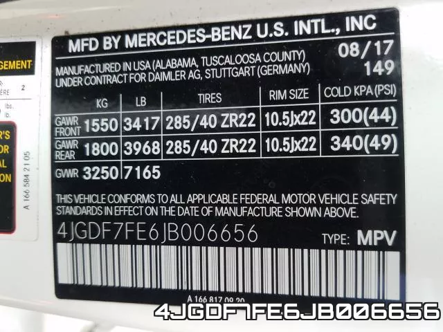 4JGDF7FE6JB006656