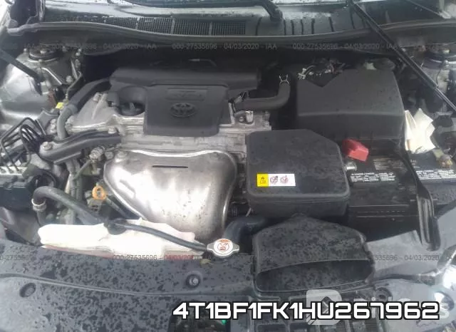 4T1BF1FK1HU267962