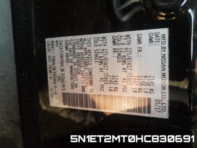 5N1ET2MT0HC830691