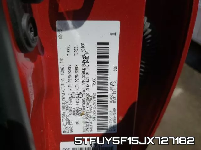 5TFUY5F15JX727182
