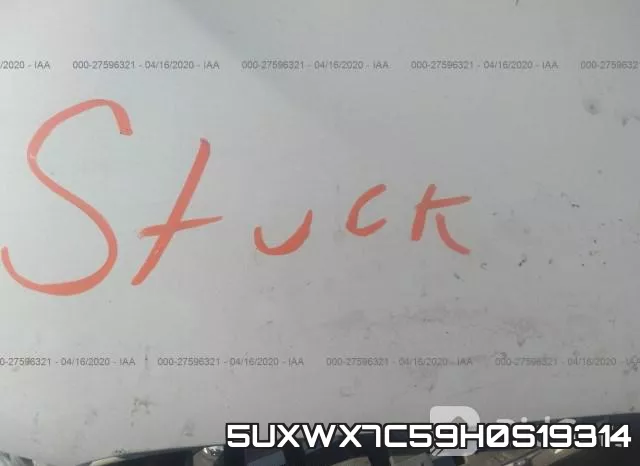 5UXWX7C59H0S19314