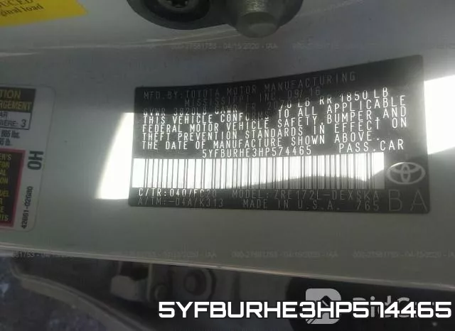 5YFBURHE3HP574465