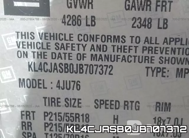KL4CJASB0JB707372
