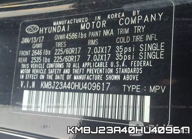 KM8J23A40HU409617