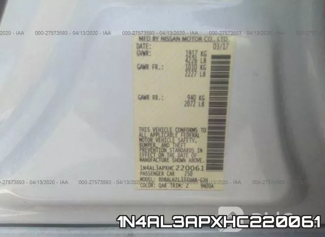 1N4AL3APXHC220061