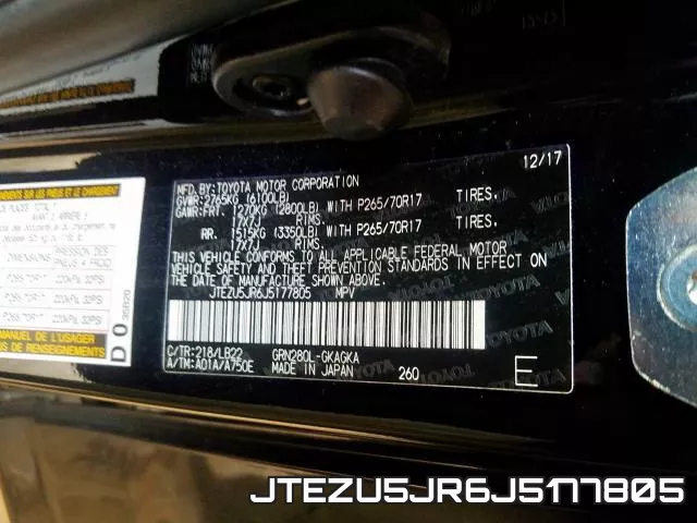 JTEZU5JR6J5177805
