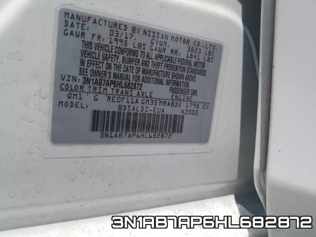 3N1AB7AP6HL682872