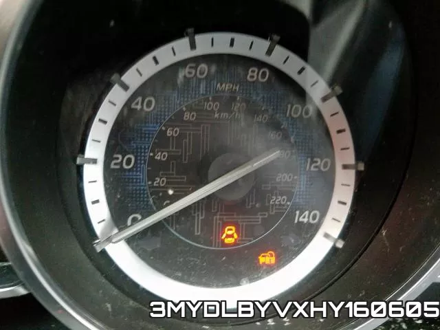 3MYDLBYVXHY160605