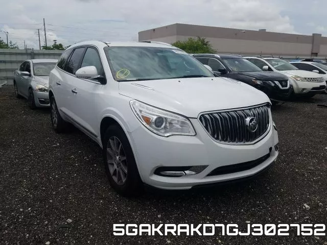 5GAKRAKD7GJ302752