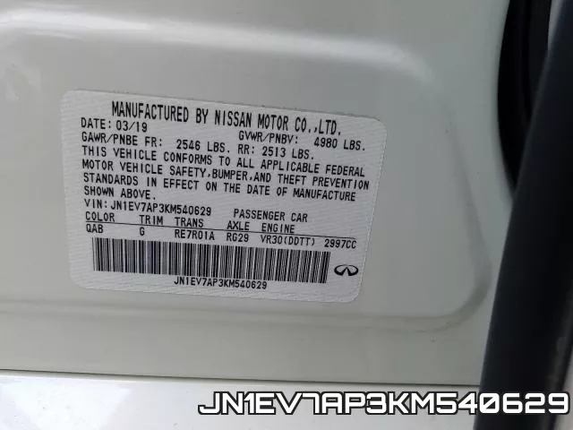 JN1EV7AP3KM540629