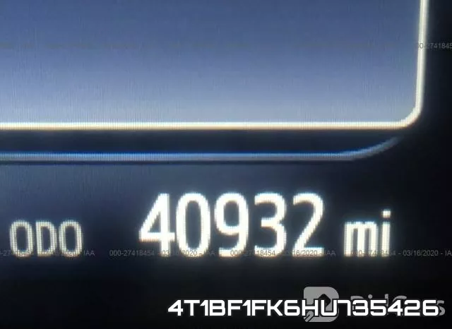 4T1BF1FK6HU735426