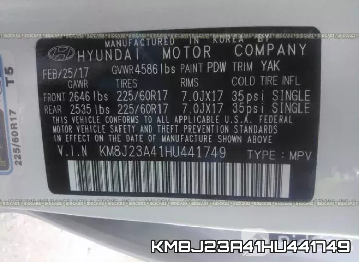 KM8J23A41HU441749