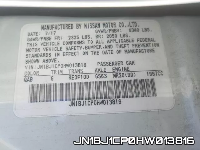 JN1BJ1CP0HW013816
