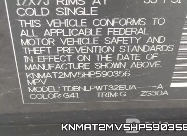KNMAT2MV5HP590356