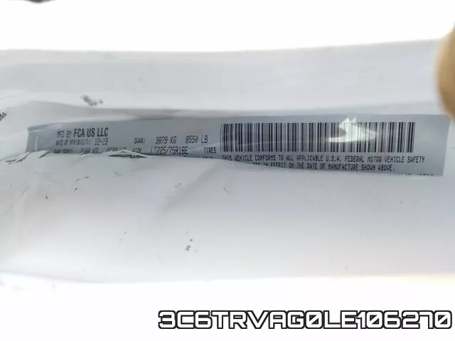 3C6TRVAG0LE106270
