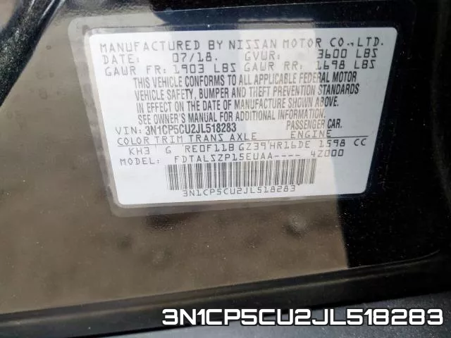 3N1CP5CU2JL518283