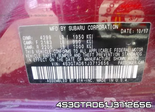 4S3GTAD61J3712656