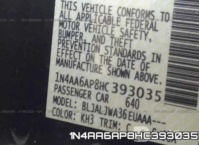 1N4AA6AP8HC393035