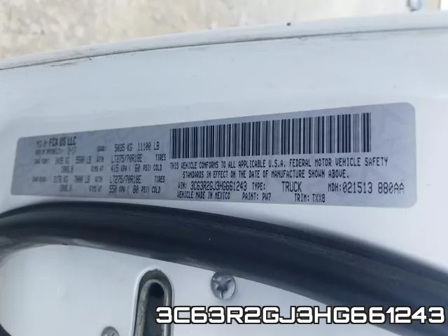 3C63R2GJ3HG661243