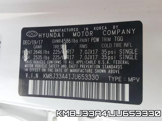 KM8J33A41JU653330