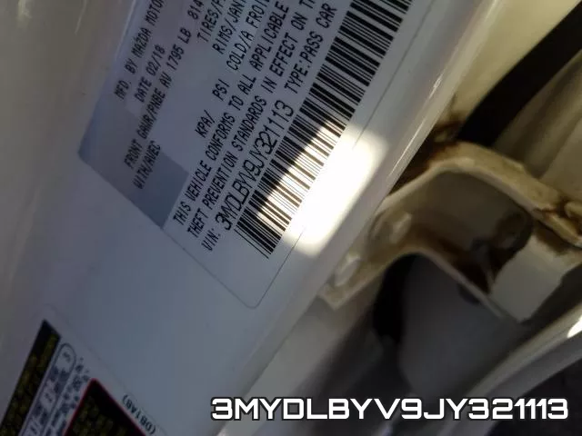 3MYDLBYV9JY321113