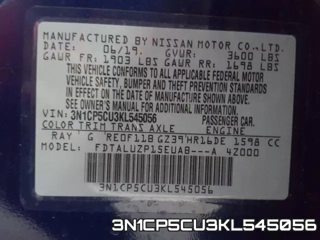 3N1CP5CU3KL545056