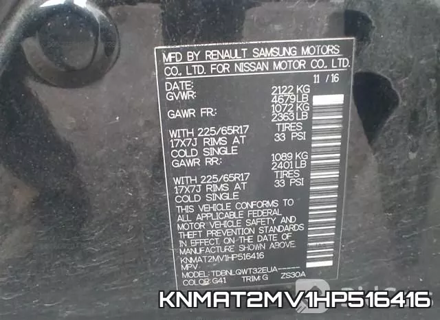 KNMAT2MV1HP516416