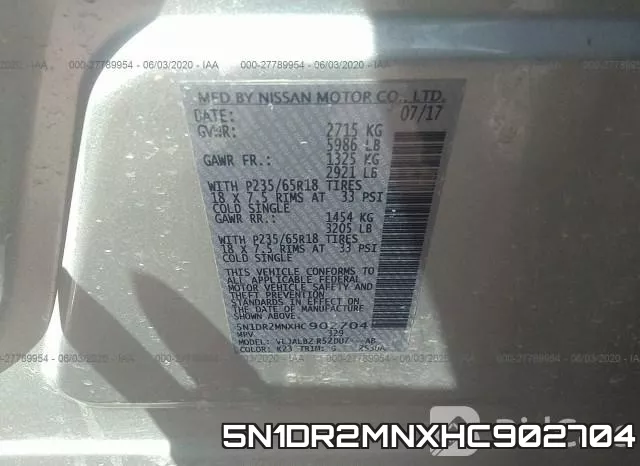 5N1DR2MNXHC902704