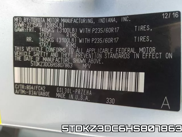5TDKZ3DC6HS807863