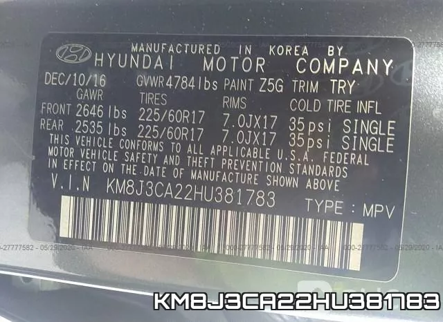 KM8J3CA22HU381783