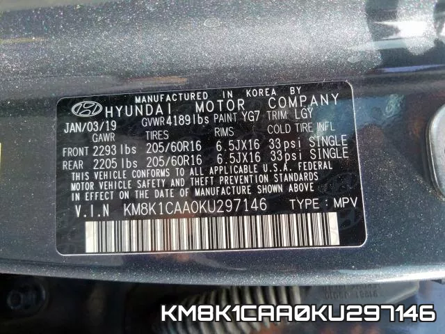 KM8K1CAA0KU297146