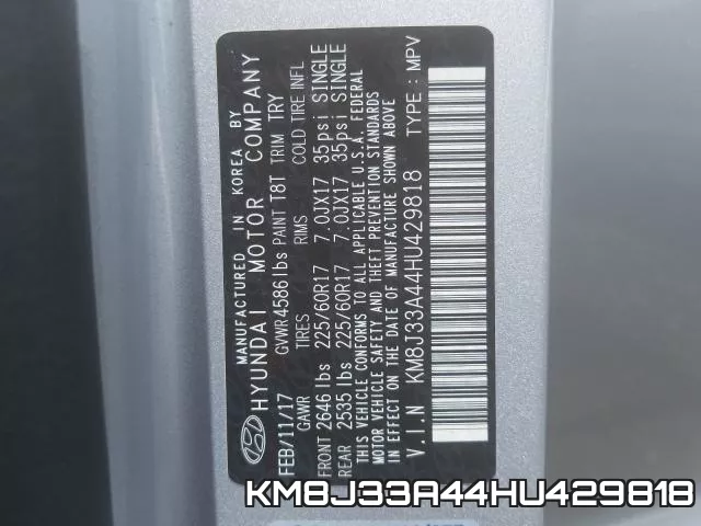 KM8J33A44HU429818