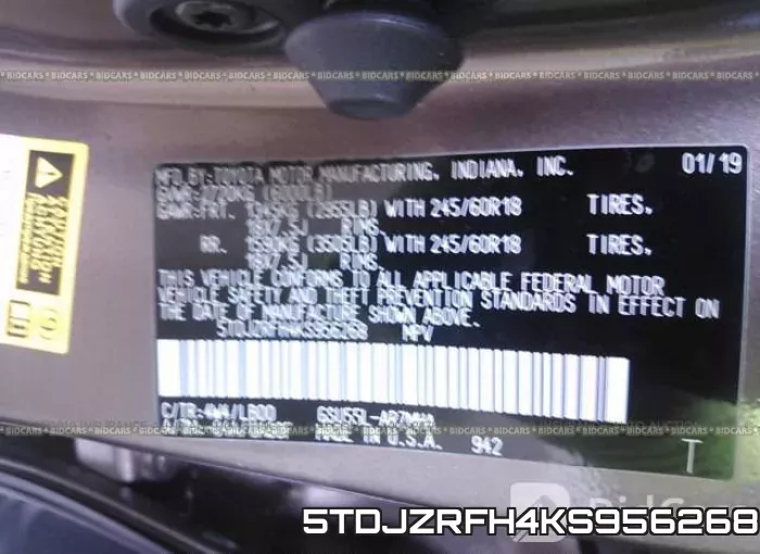 5TDJZRFH4KS956268