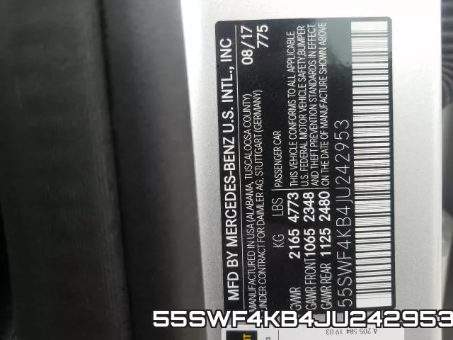 55SWF4KB4JU242953