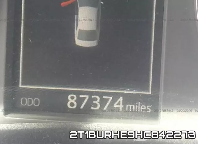 2T1BURHE9HC842273