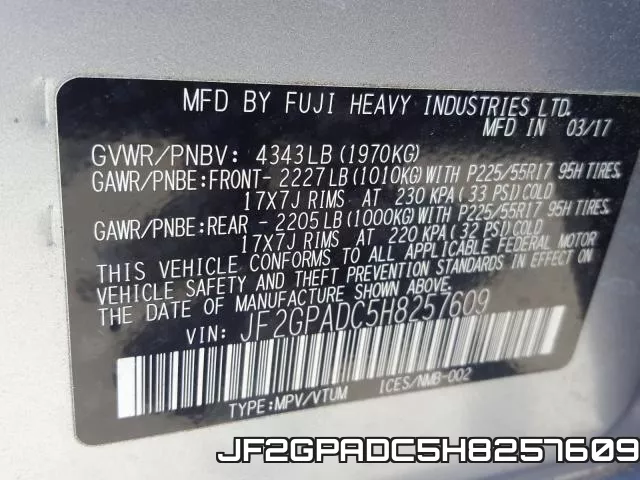 JF2GPADC5H8257609