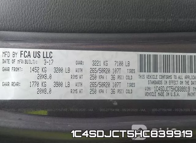 1C4SDJCT5HC839919
