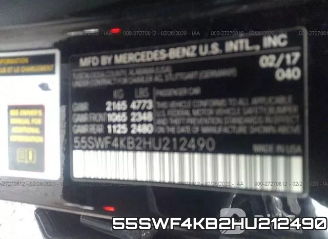 55SWF4KB2HU212490