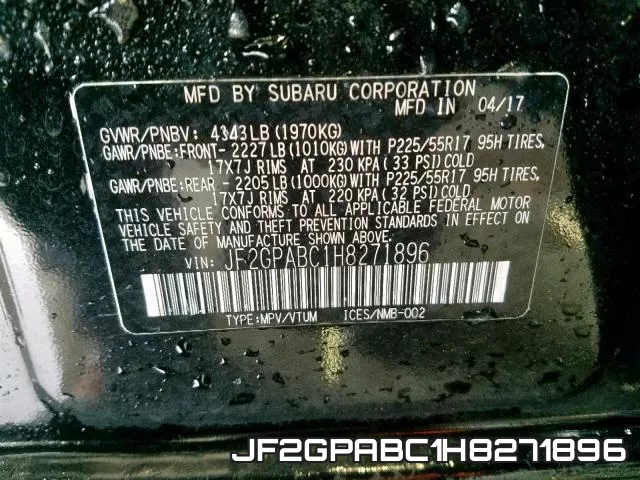 JF2GPABC1H8271896