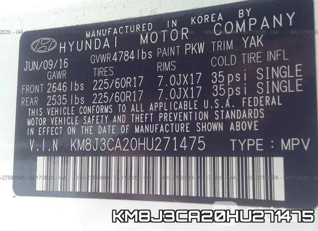 KM8J3CA20HU271475