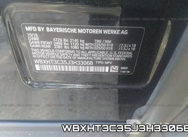 WBXHT3C35J3H33068