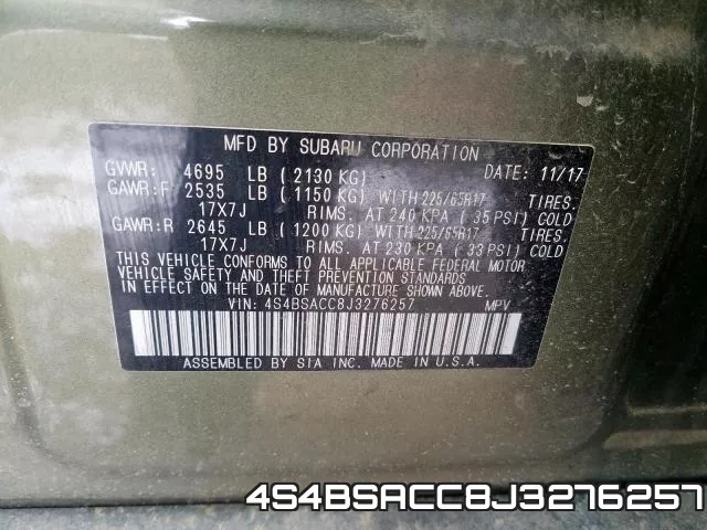4S4BSACC8J3276257