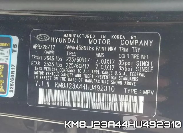 KM8J23A44HU492310