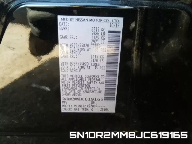 5N1DR2MM8JC619165