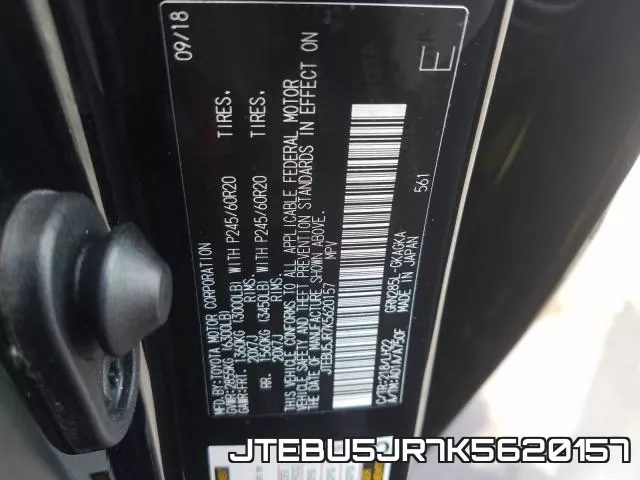 JTEBU5JR7K5620157