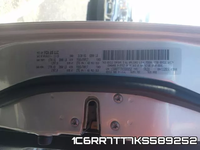 1C6RR7TT7KS589252